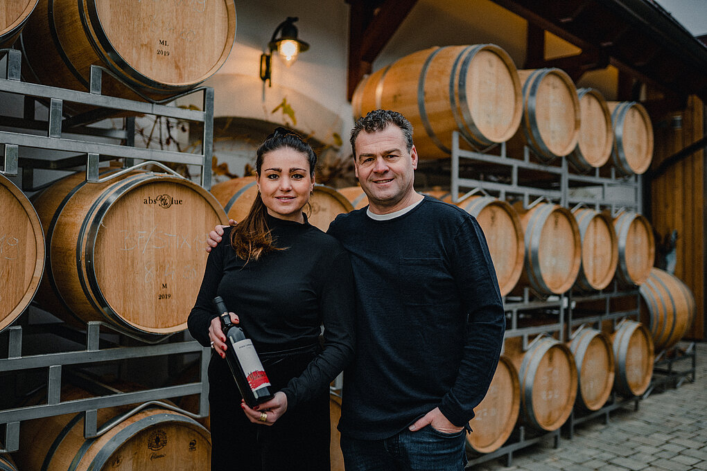 Carnuntum winemakers Johanna and Gerhard Markowitsch